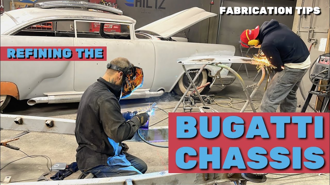 Metal Fabrication and Mig Welding: Bugatti Type 57 SC Atlantic recreation