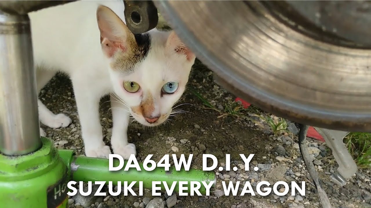 DA64W DIY | Repacking Front Wheel Bearing | Suzuki Evey Wagon