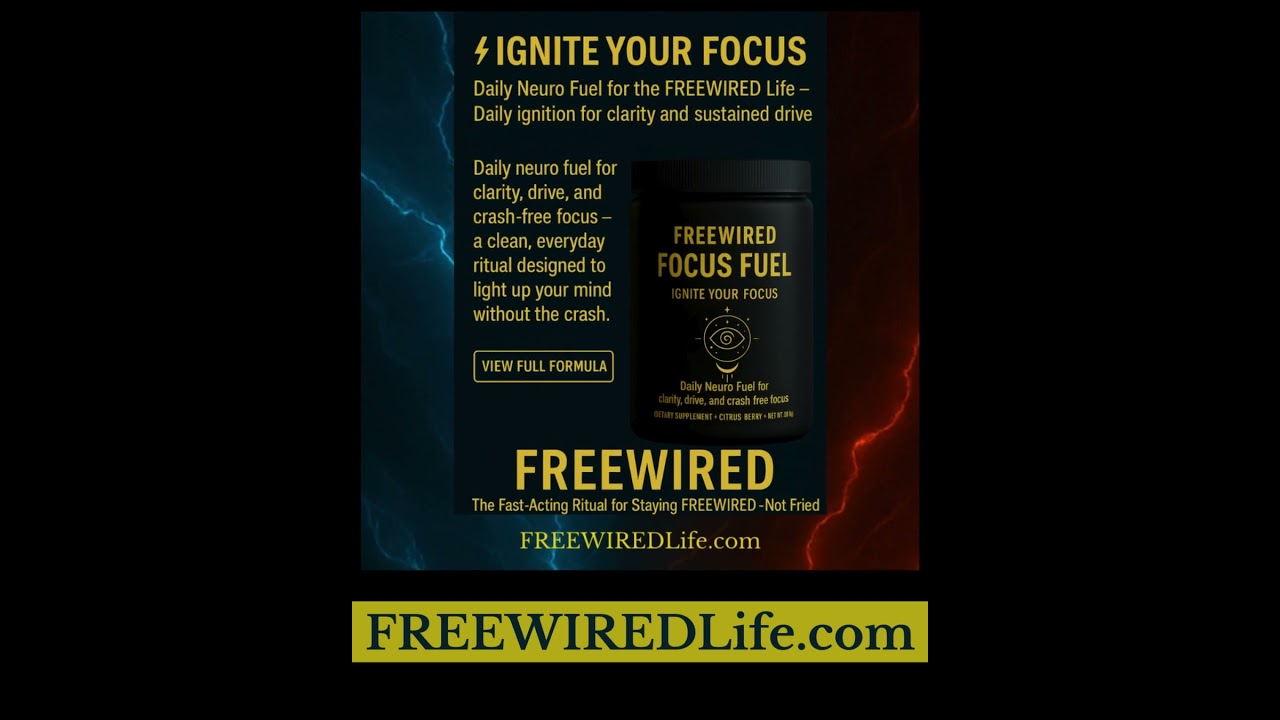 FREEWIRED FOCUS FUEL &mdash; Ignite Your Focus (Daily Neuro Fuel) #energy #bodysystem #focus