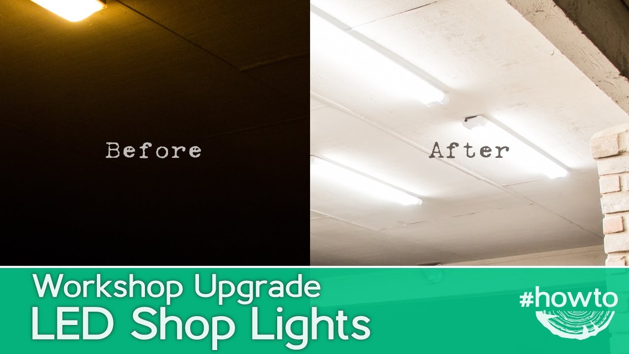 Easy LED Shop Light Upgrade