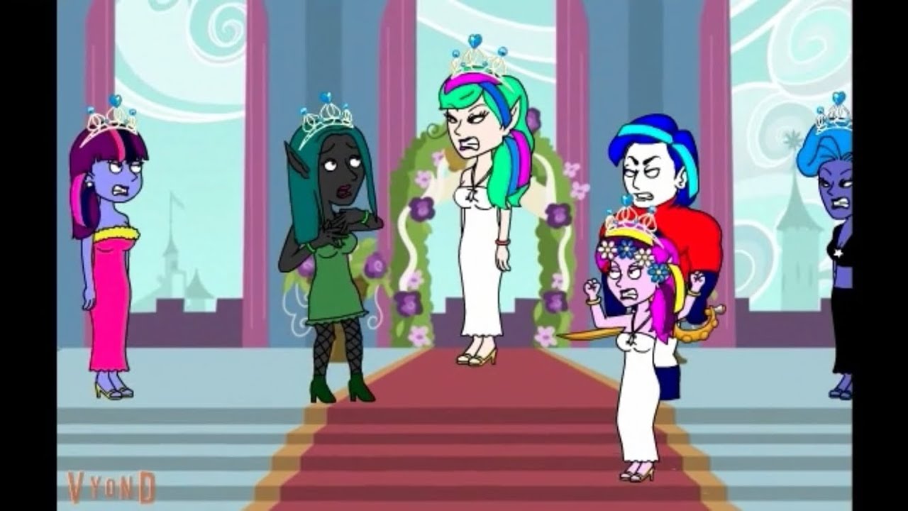 Queen Chrysalis Ruins the Wedding/Grounded (2014 Video)