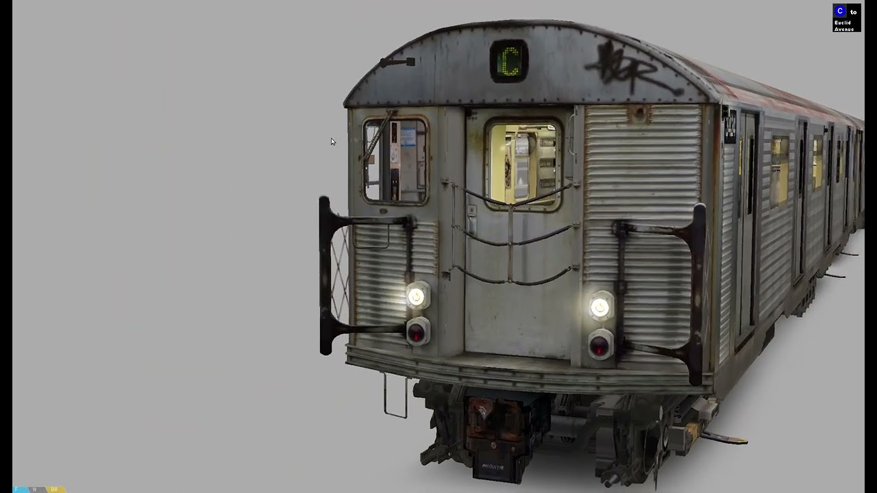OpenBVE Reviewing the Iconic 1964 Budd R32 Subway Car
