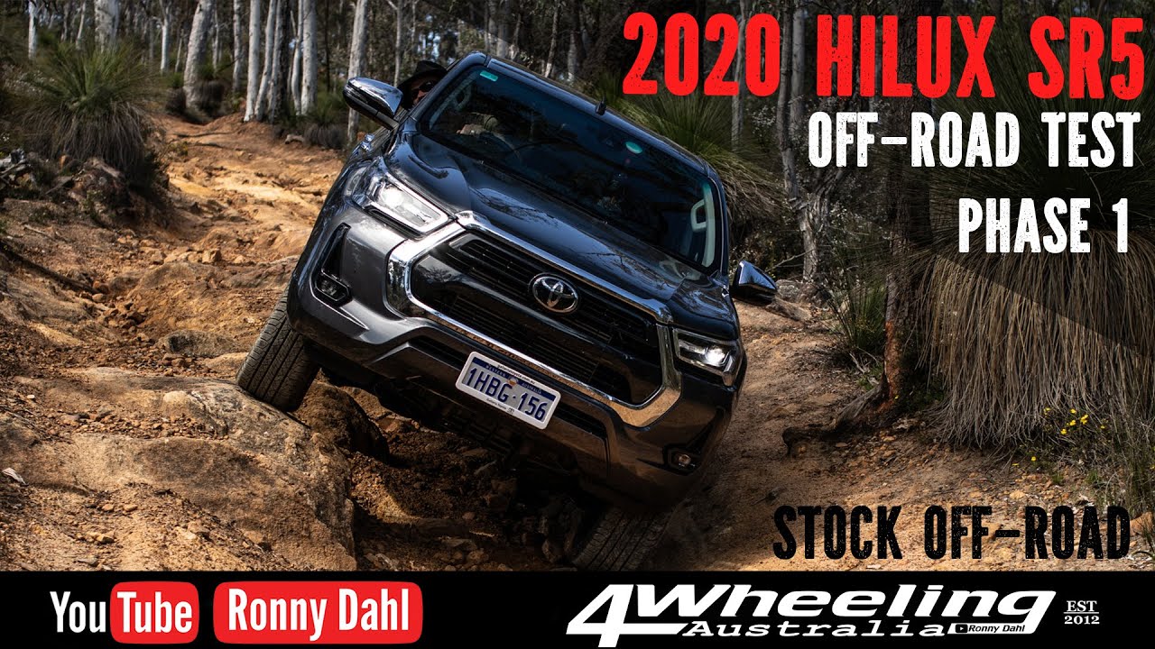 Hilux 2020 Off-Road Test, phase 1
