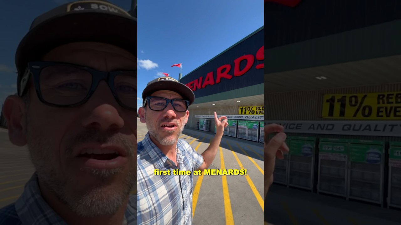 First Time at Menards