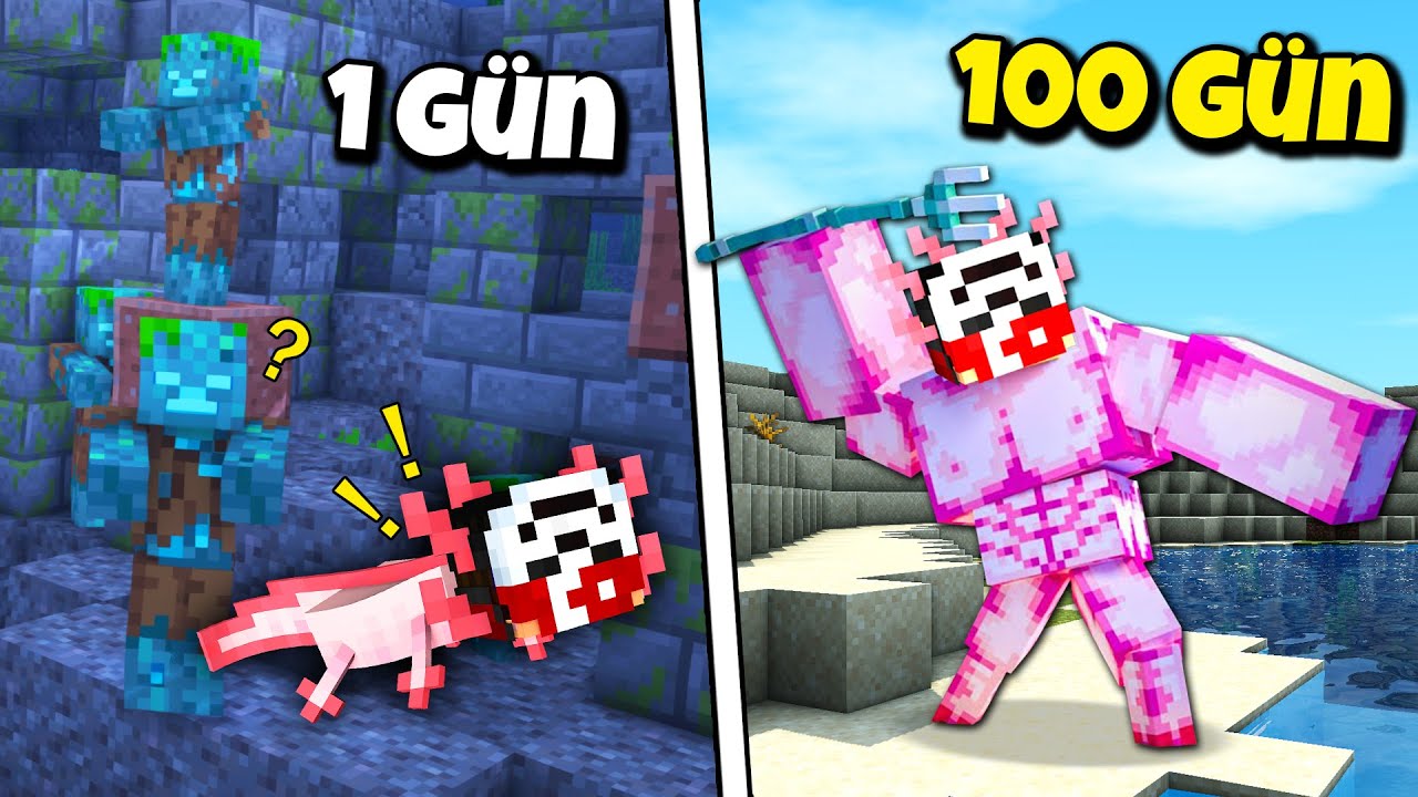 100 GÜN BOYUNCA BALIKÇI OLMAK !! - RPCRAFT #5 - Minecraft