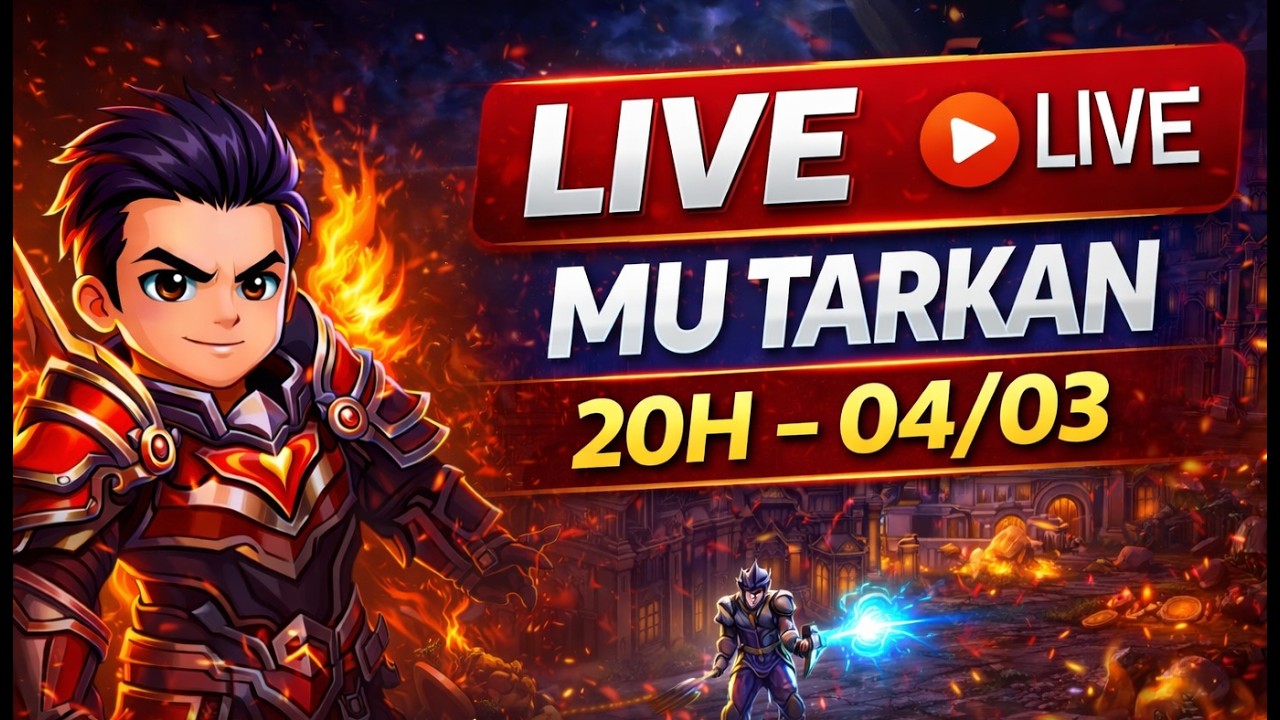 LIVE MU TARKAN - CÀY BAO LÂU MỚI RESET MỘT LẦN NGƯỜI CHƠI MỚI CẦN BIẾT