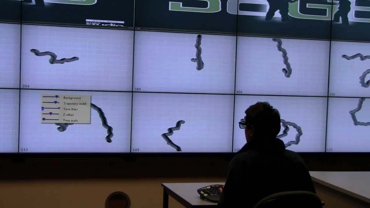 Comparative visual analysis of large-scale ensemble data