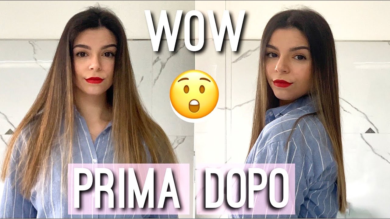 CAPELLI LISCI E LUMINOSI SENZA PIASTRA - la SPAZZOLA LISCIANTE by VKK HAIR STRAIGHTENER BRUSH REVIEW