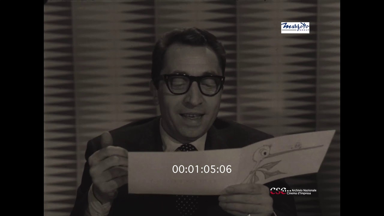 Carosello - Marzotto - Italian Style - L'epoca della carta - Neonato (1962, con Aroldo Tieri)