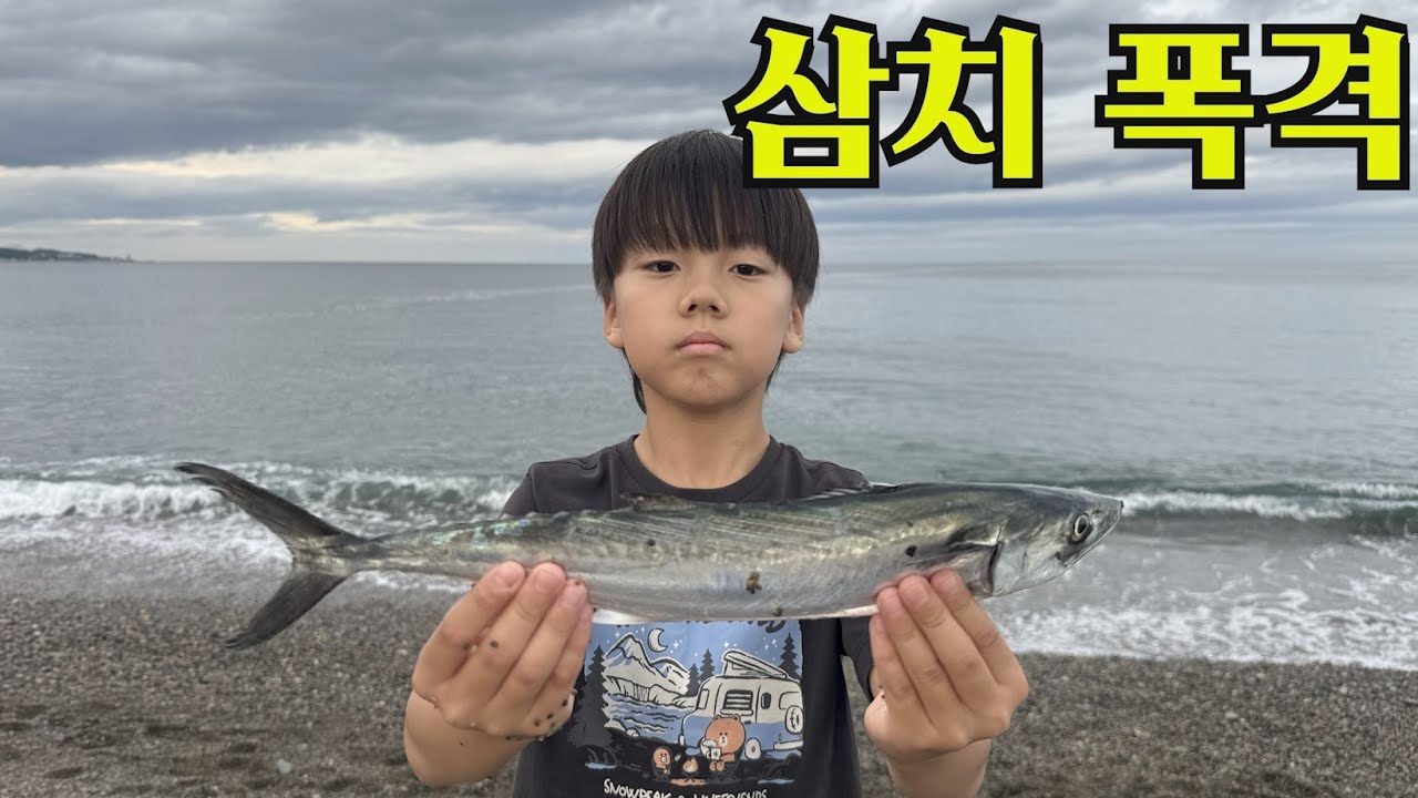 울산 정자 삼치 파티! 못 잡아도 결국 먹습니다