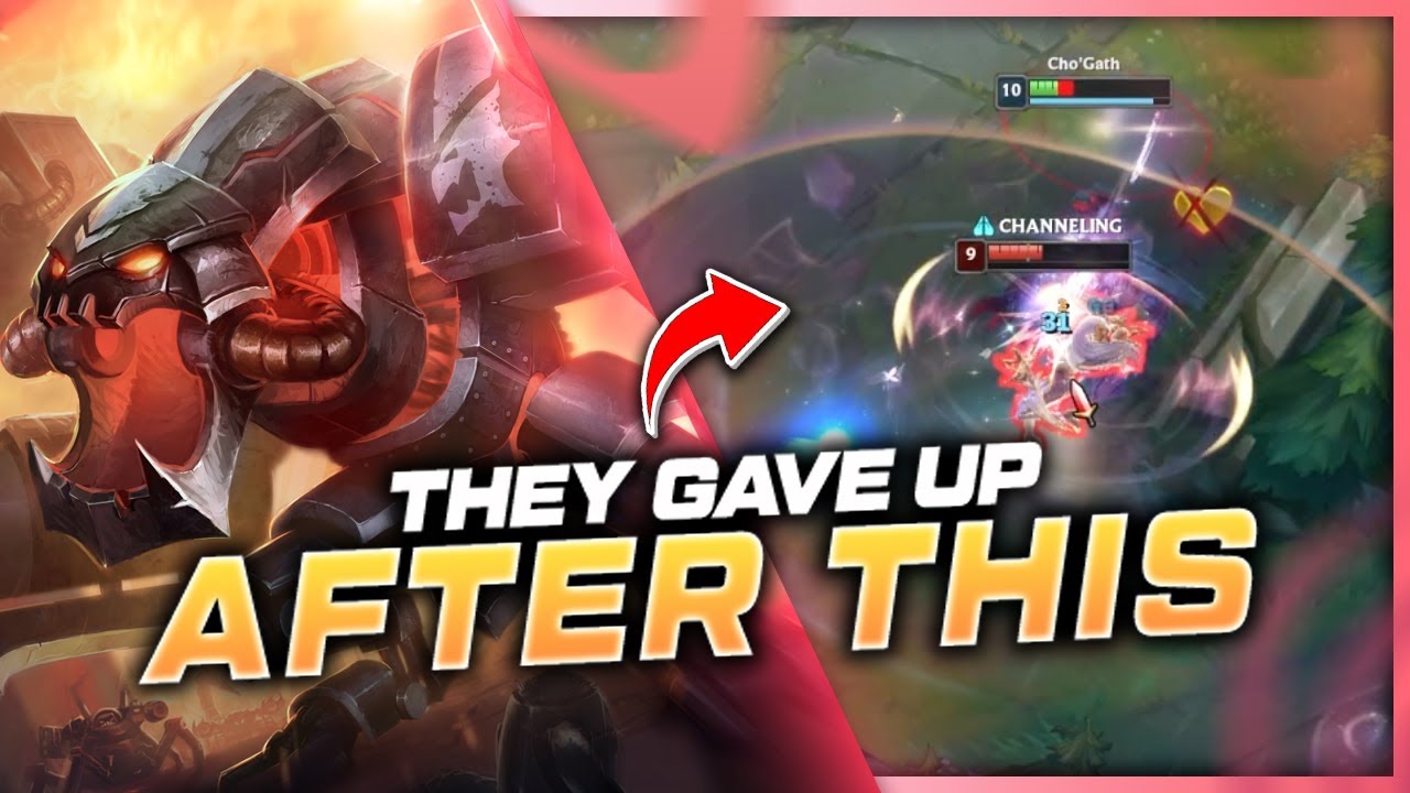 Why Full AP Cho'Gath Mid Is BROKEN | EUW Diamond 1+ Ranked | 13.6 - League of Legends
