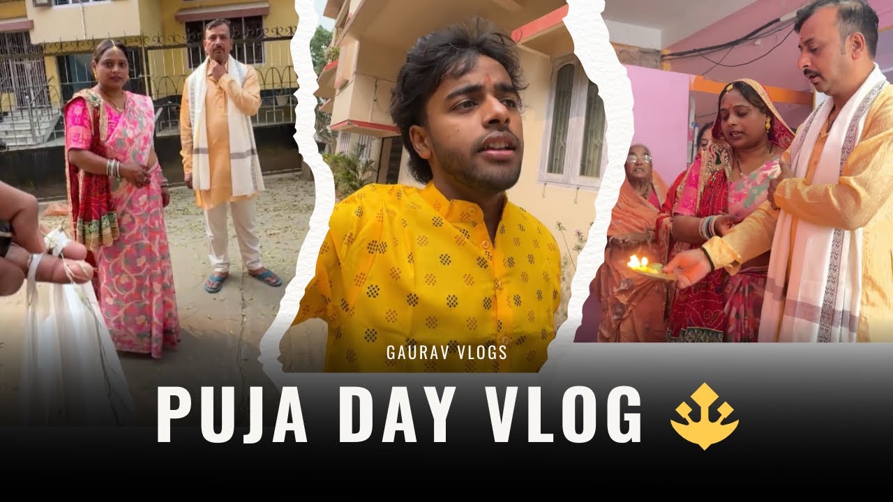 PUJA AT NEW RESTAURANT 🫶/ Gaurav Vlogs/ Daily Vlogger