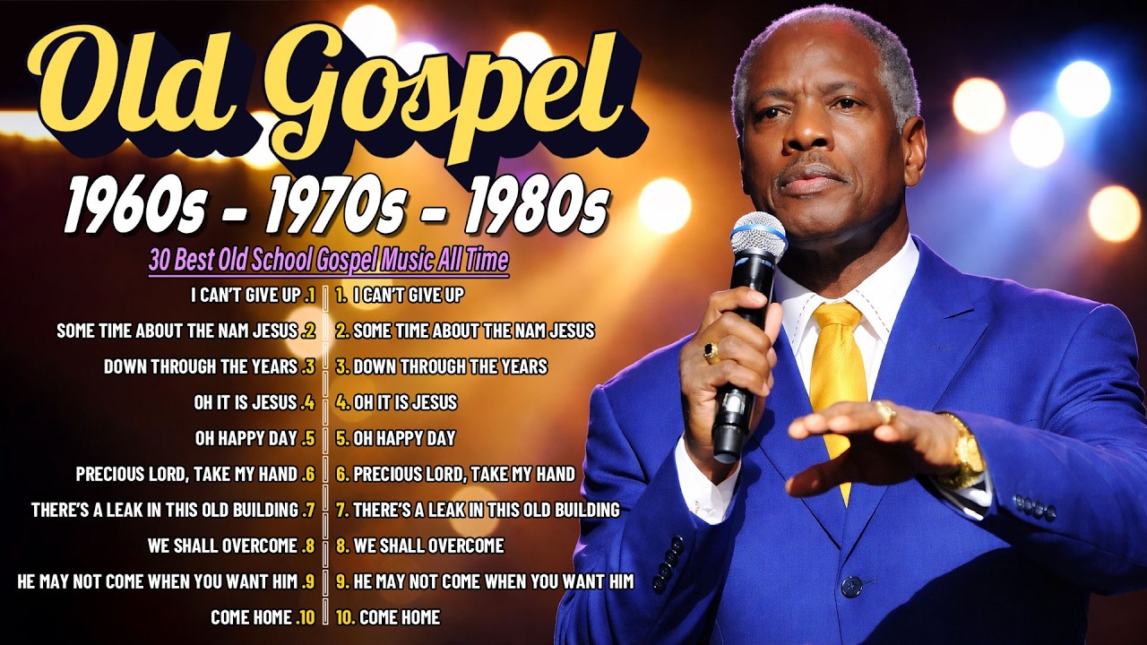Sunday Old School Gospel Music - Vintage Black Gospel Classics from the 60s 70s 80s Collection