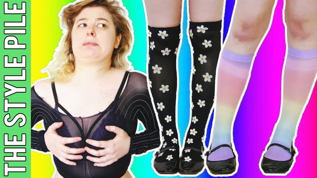 Upcycling Tights & A Lookbook! | Style Pile #15