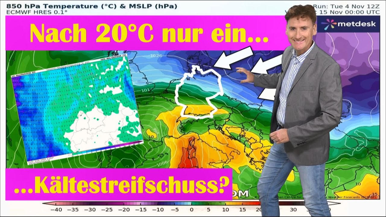 Heftige Wärmewelle, aber rasch wieder kühler! 