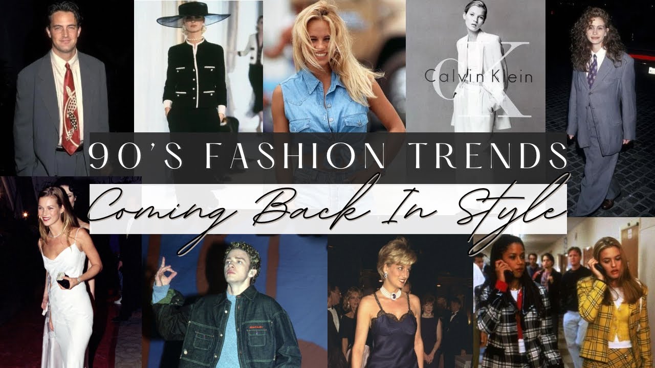 2023 FASHION TRENDS - The 90s fashion trends coming back in style + Outfit ideas