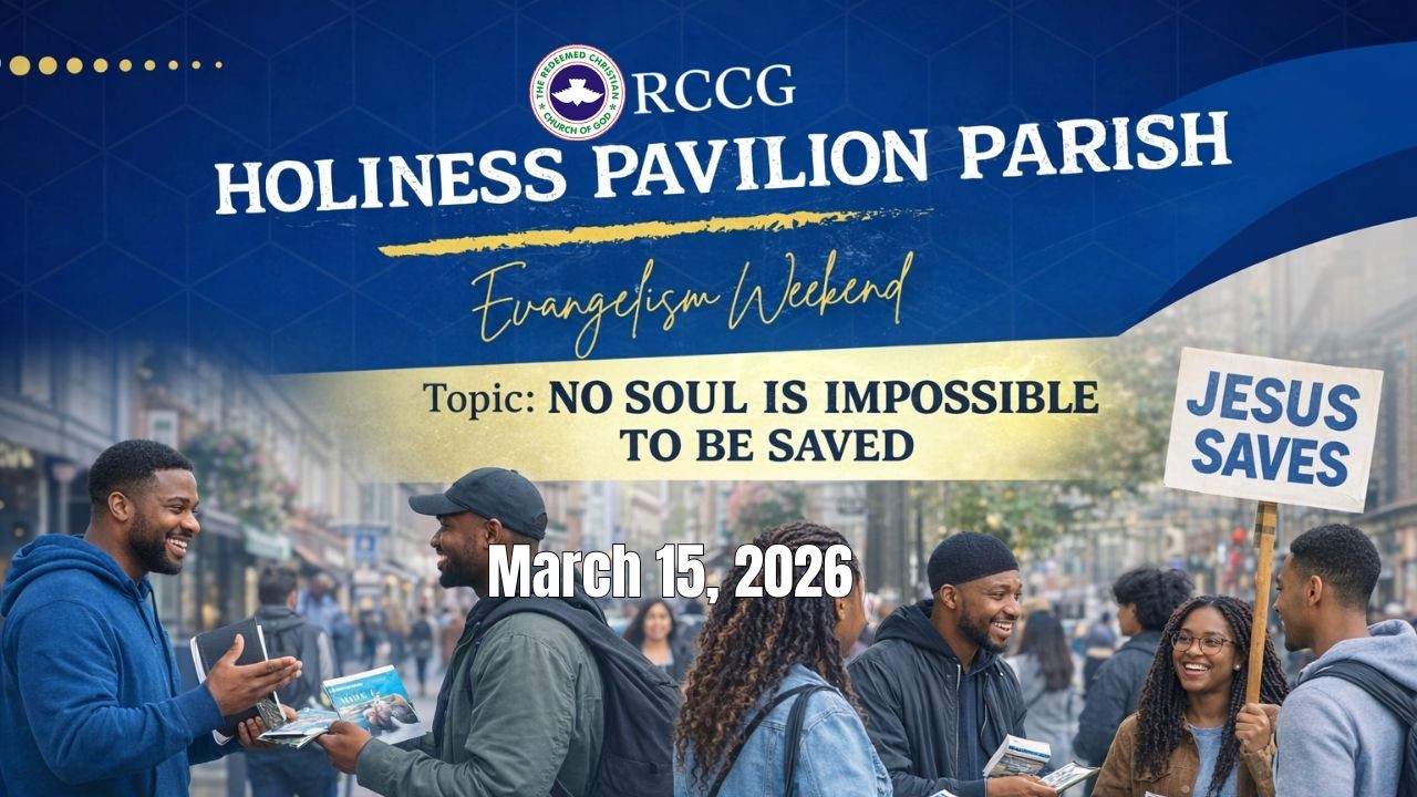 EVANGELISM SUNDAY SERVICE  - EVANGELISM WEEKEND GRAND FINALE - MARCH 15 2026