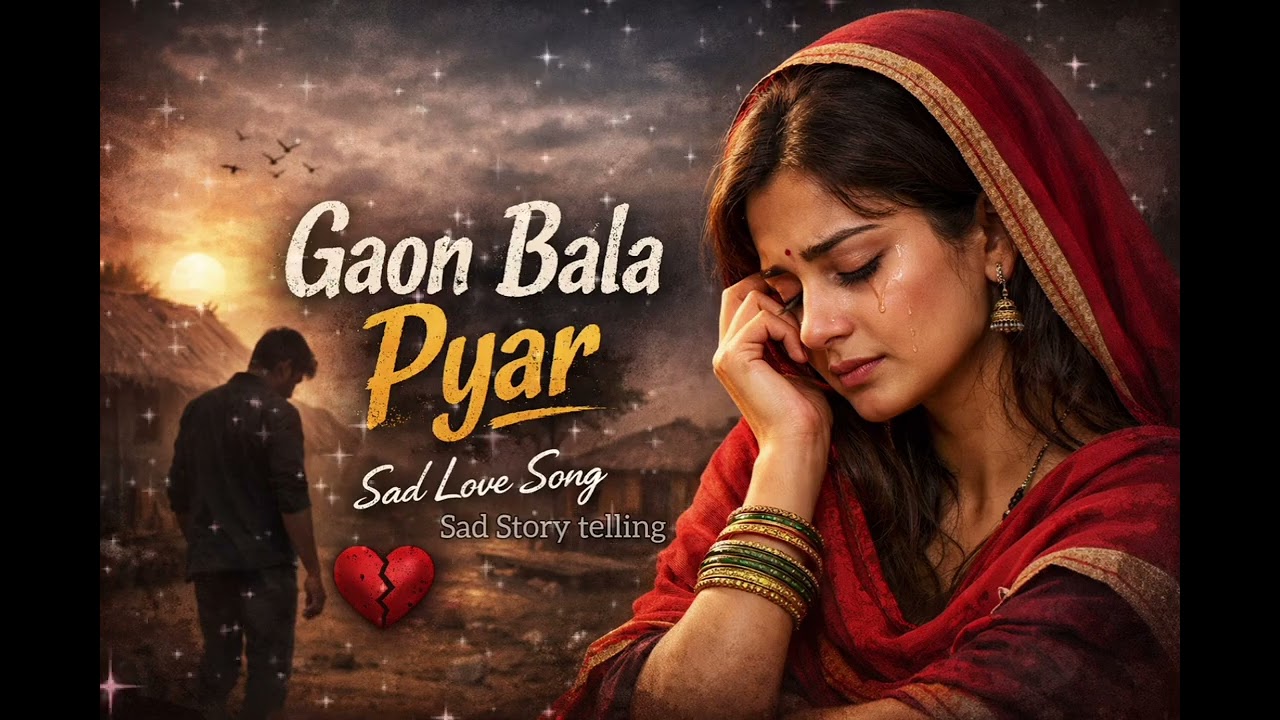 Gaon Bala Pyaar - Adhuri kahani ( Official -song) | Storytelling sad  song 😭🫀