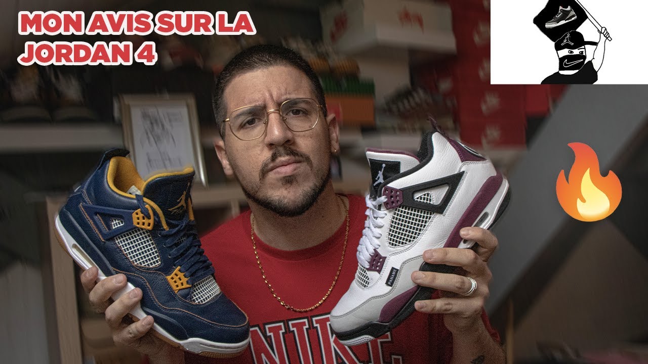 Mon AVIS sur la Jordan 4 🔥 (avant j'aimais pas trop, mais maintenant c'est cool 🤩 ) - Just Match It