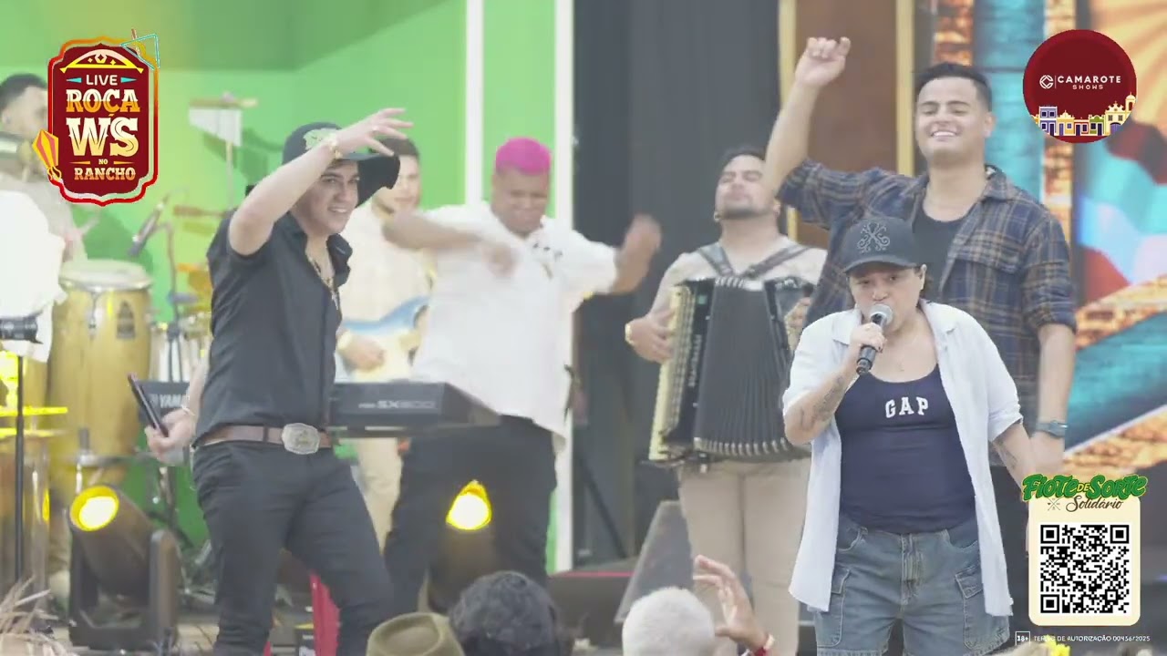 Live ro&ccedil;a WS no rancho - Telefone Fora De &Aacute;rea - Raquel dos Teclados