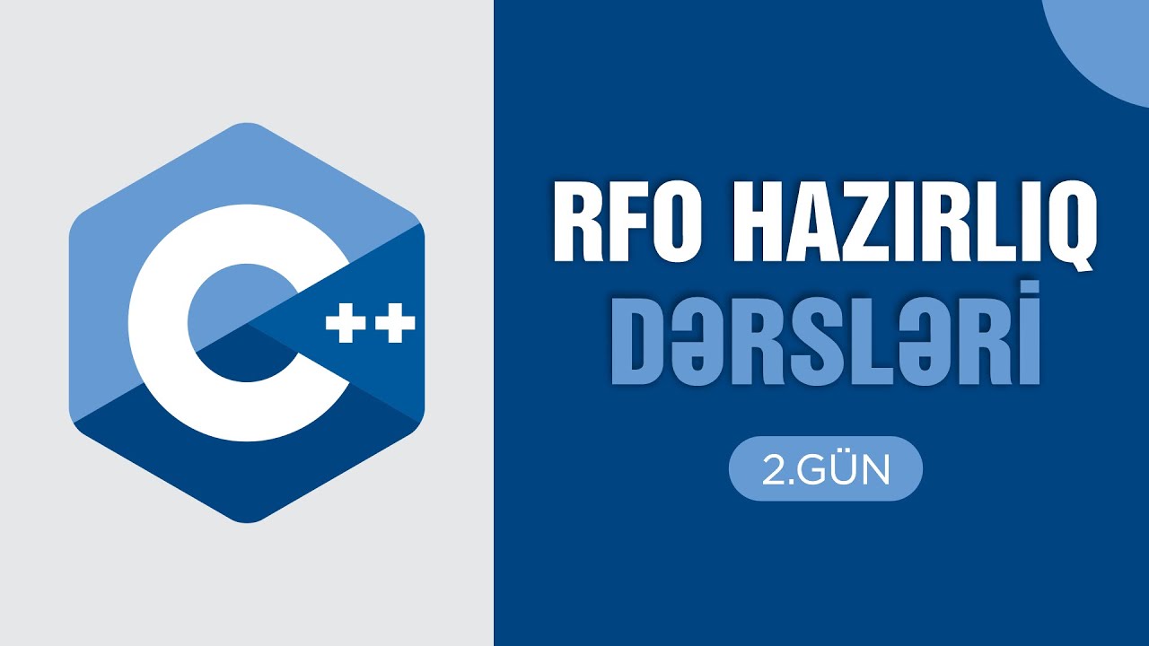 C++ DƏRSLƏRİ/ 2.G&Uuml;N 10.11.2024