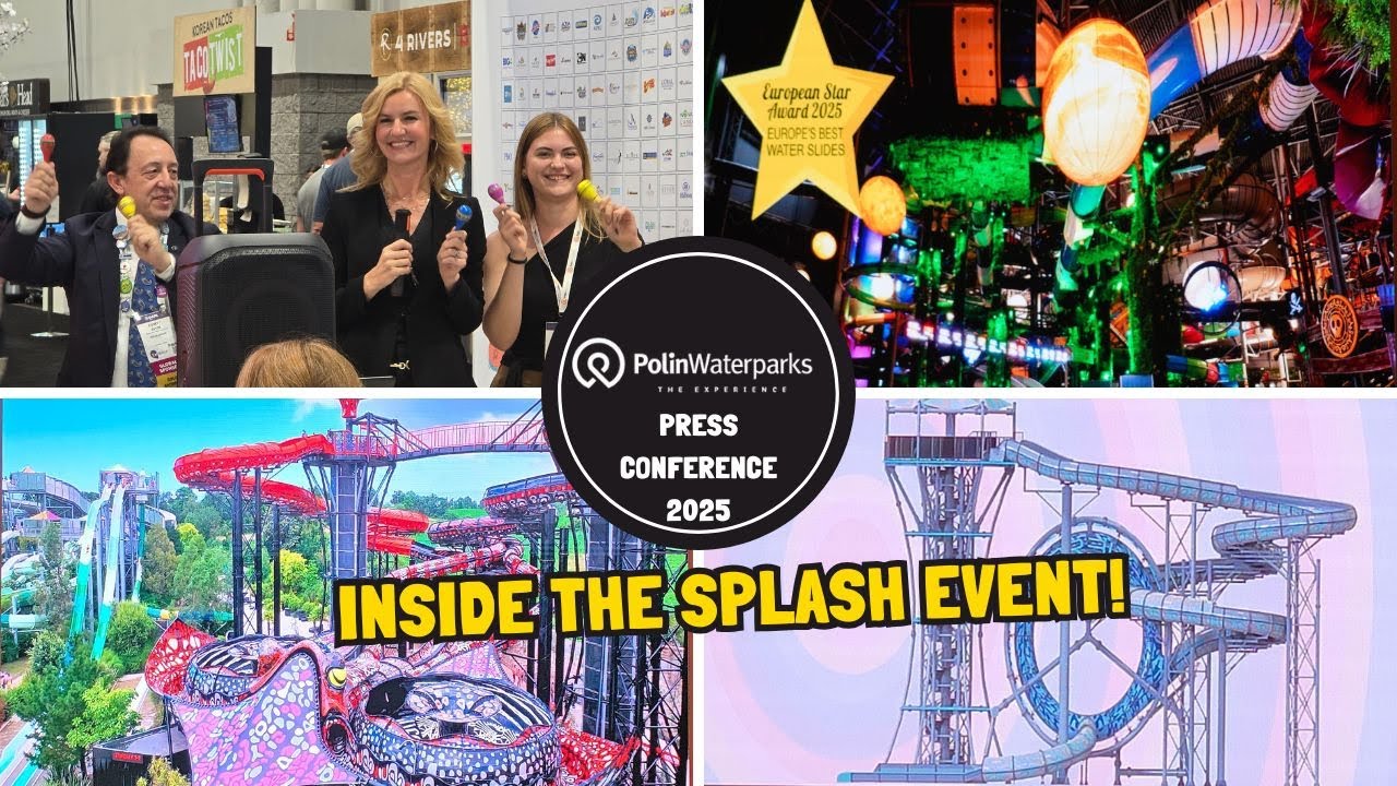 Пресс-конференция Polin Waterparks на выставке IAAPA Expo 2025 и анонсы новых продуктов