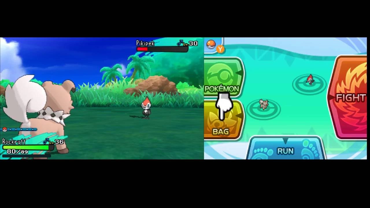 Pokemon Sun and Moon Demo Gameplay - Part 2 (No Commentary)