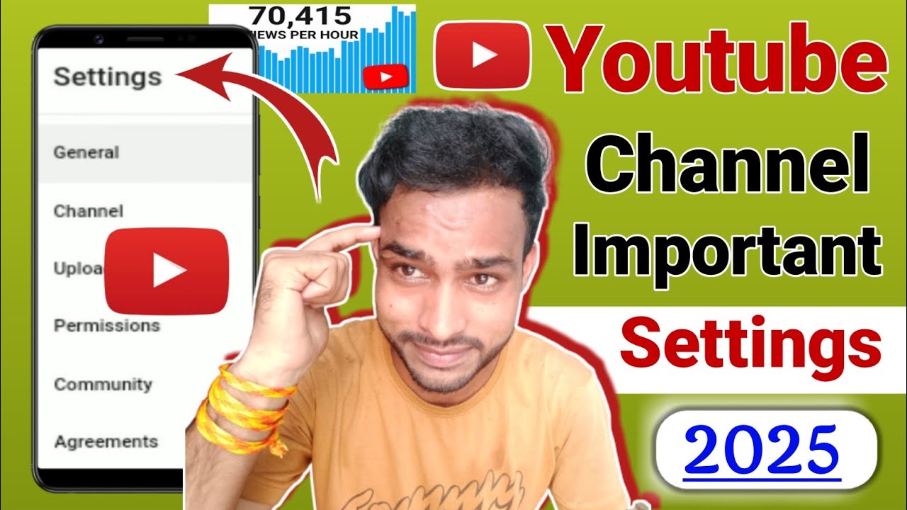Youtube Channel Ki Settings Kaise Kare |Youtube Channel Advanced Settings | Youtube Settings