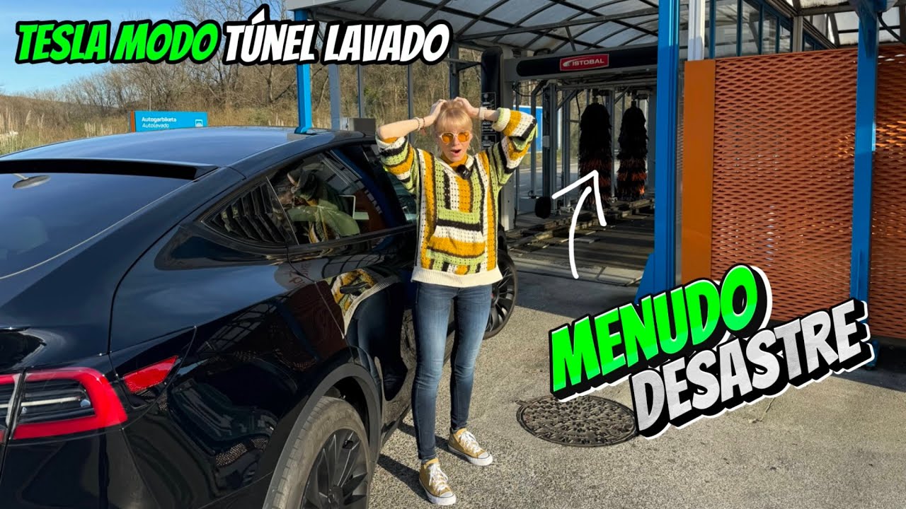 Tesla Modo Túnel de lavado y cómo habilitar Rodar Libre Y/3 2024