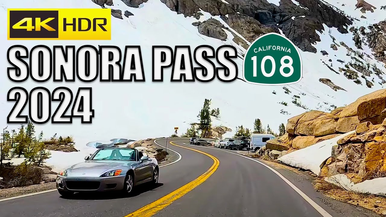 Sonora Pass is now OPEN on Highway 108 #roadtrip #yosemite #sonora 4K HDR DJI Drone and GoPro