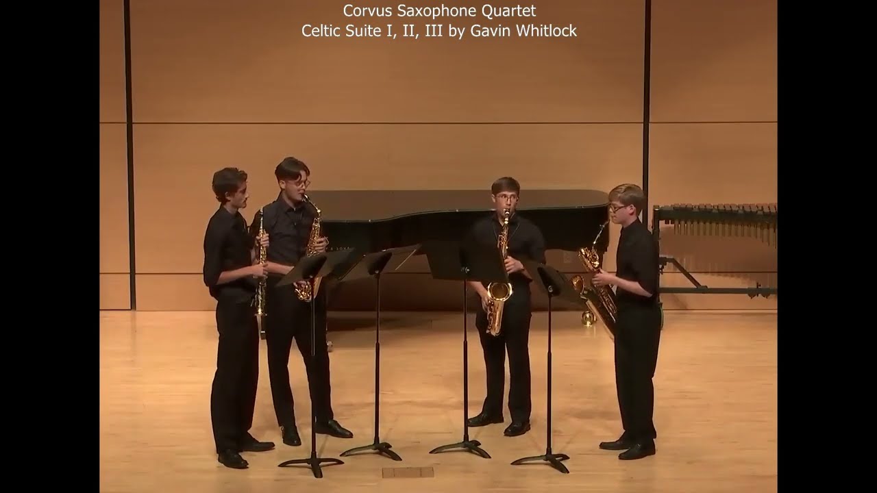 Corvus Saxophone Quartet Performs 
