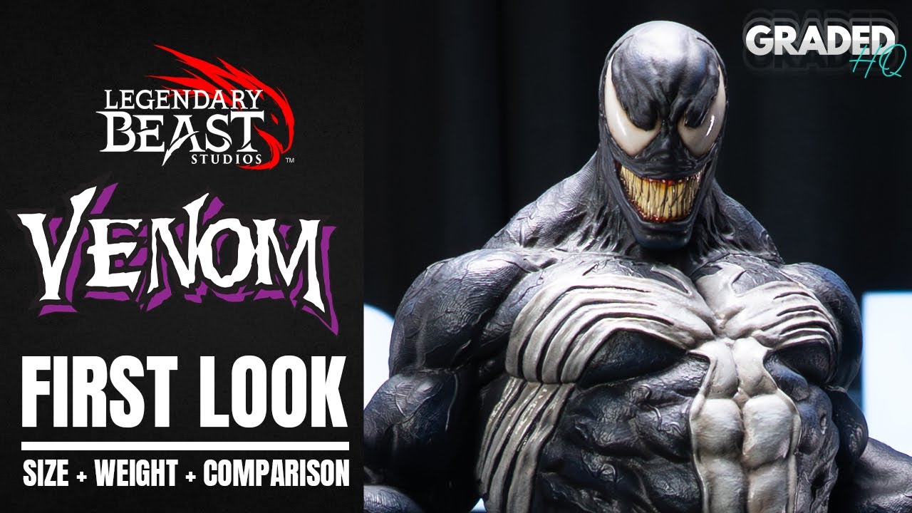 FIRST LOOK! Venom by Legendary Beast Studios 1/3 Scale Statue |  Graded