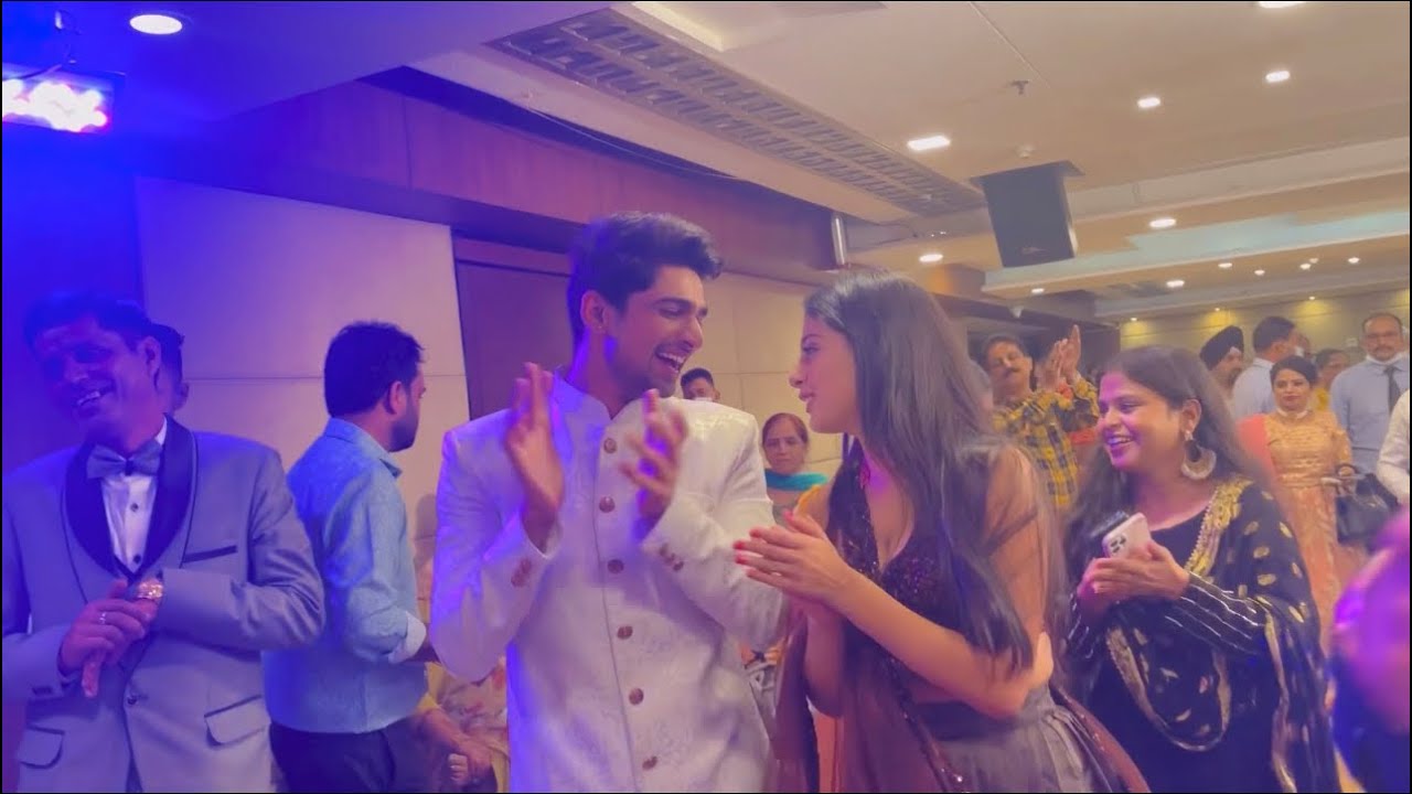 Abhisha Enjoyed the Wedding function together || isha Malviya || Abhishek kumar