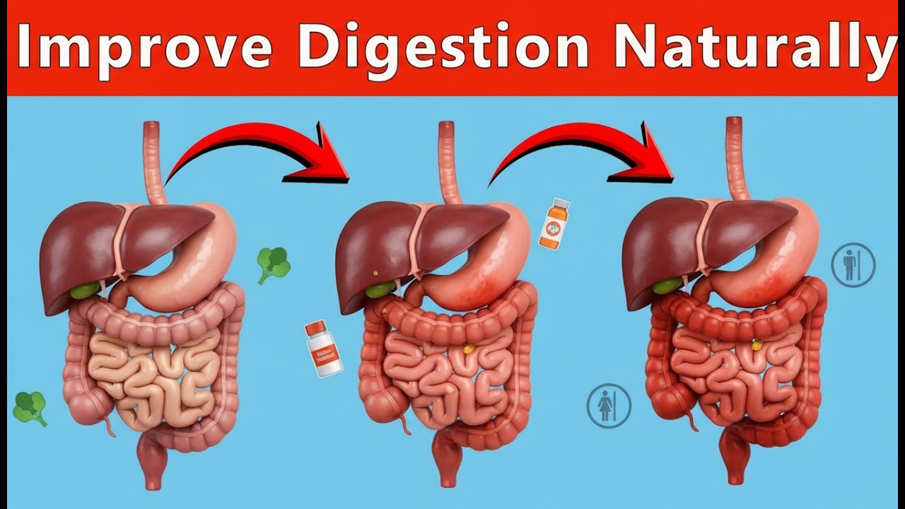 Best Foods to Improve Digestion Naturally | Boost Gut Health & Beat Bloating Fast
