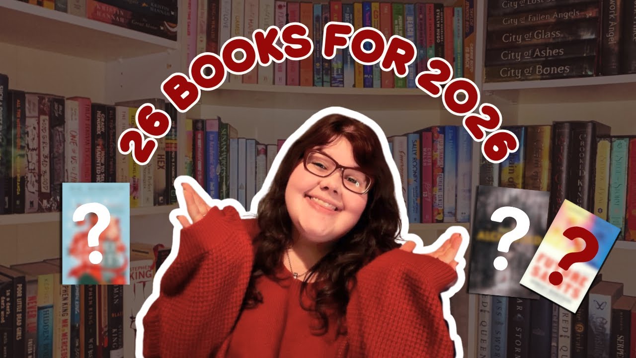 26 Books for 2026 📚 cozy TBR & reading goals