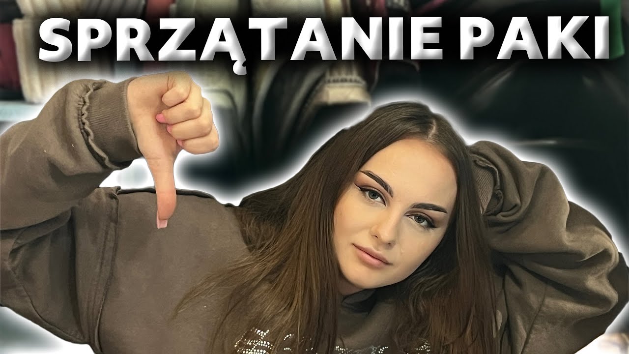 SPRZĄTAM MOJĄ PAKĘ 🧹🧺