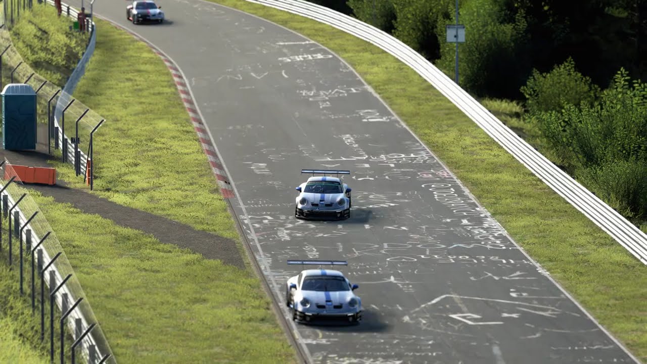 Porsche Cup Chase. !ON THE LIMIT!