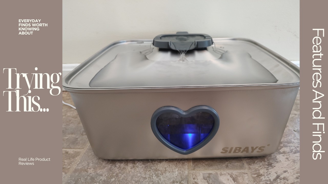 Pet Water Fountain Automatic Water Bowl- Quick Review