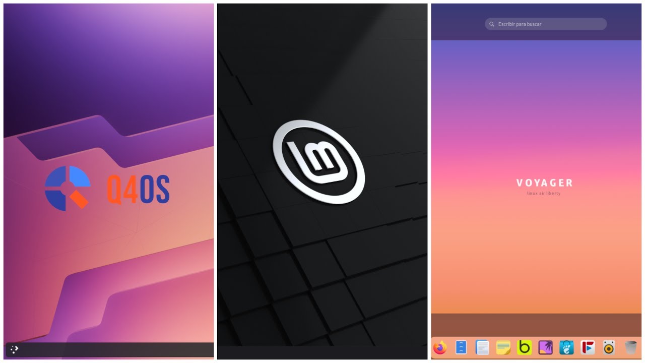 3 Distribuciones basadas en Debian 13 Trixie: Q4OS, LMDE 7  y Voyager 13