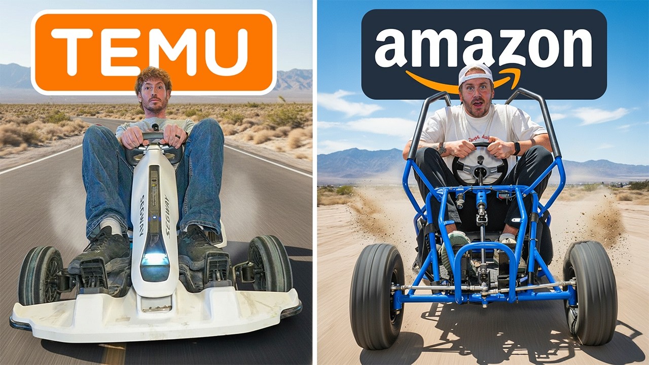 Temu Vs Amazon Electric Go Karts!