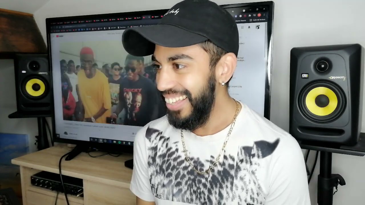 REACTION TCHEKOUBOU - Fr&egrave;res 100 ( ezamafuck X piment sucr&eacute; ) MUSIC VID&Eacute;O