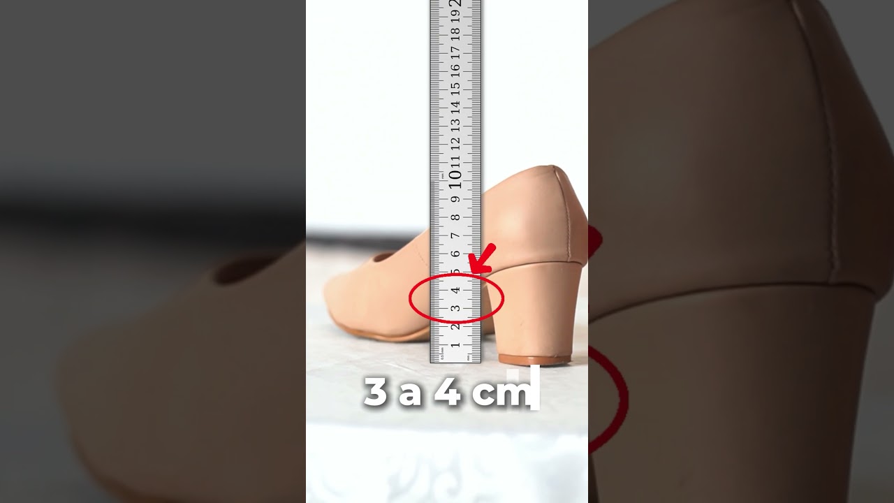 ✅Estos son los tacones que debes usar para evitar dañar tus pies 🦶.