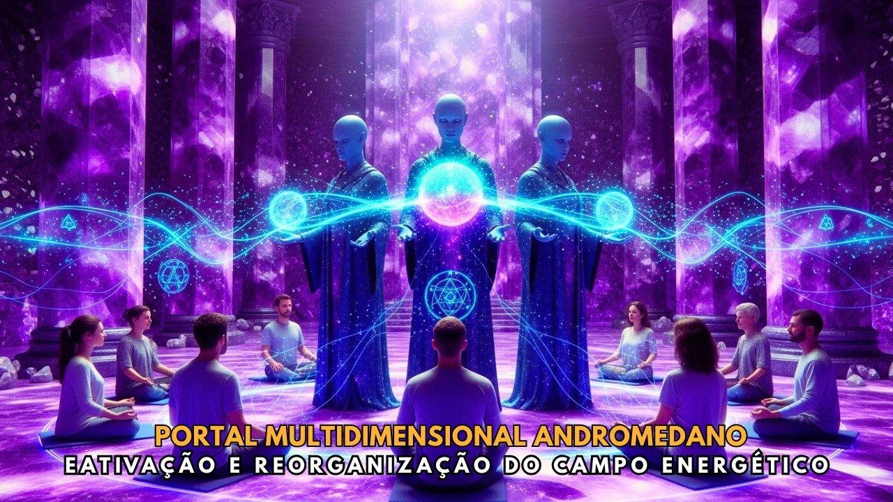Portal Andromedano de Cura | Ativação e Reorganização do Campo Energético