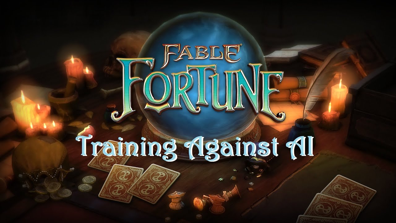 Fable Fortune (ALPHA): Training gameplay Against Normal and Hard AI
