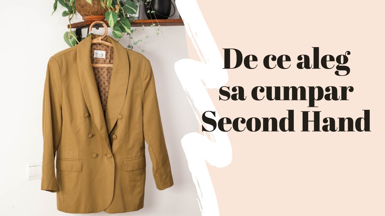 De ce cumpar Second Hand?