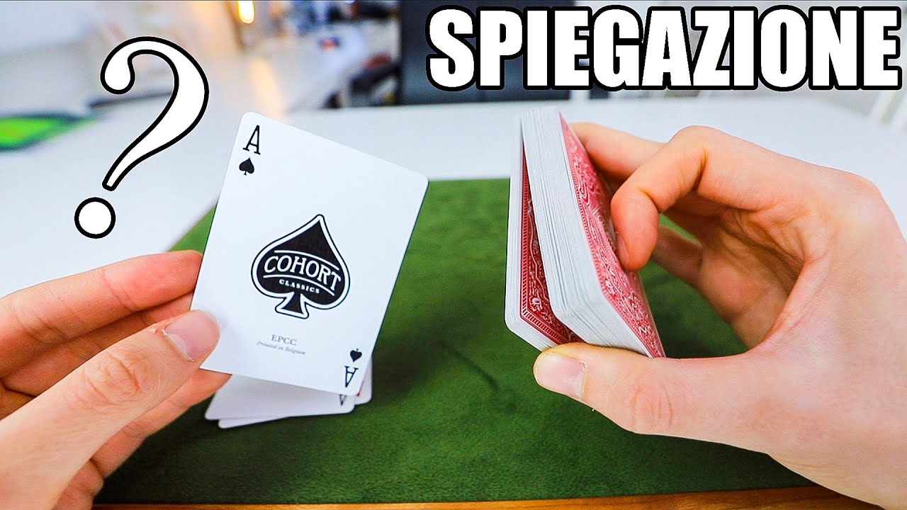 RITROVAMENTO IMPOSSIBILE / gioco di magia con le carte / tutorial
