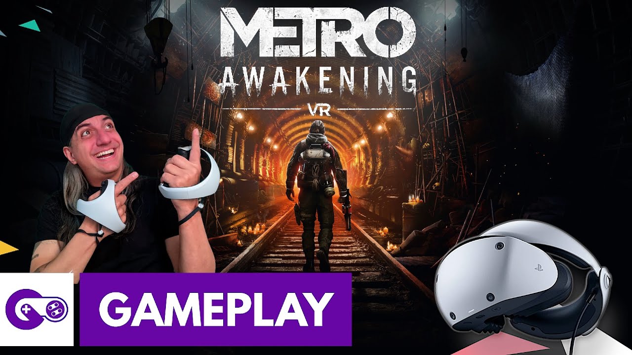 Metro Awakening VR【no PSVR2】É QUALIDADE que você quer?
