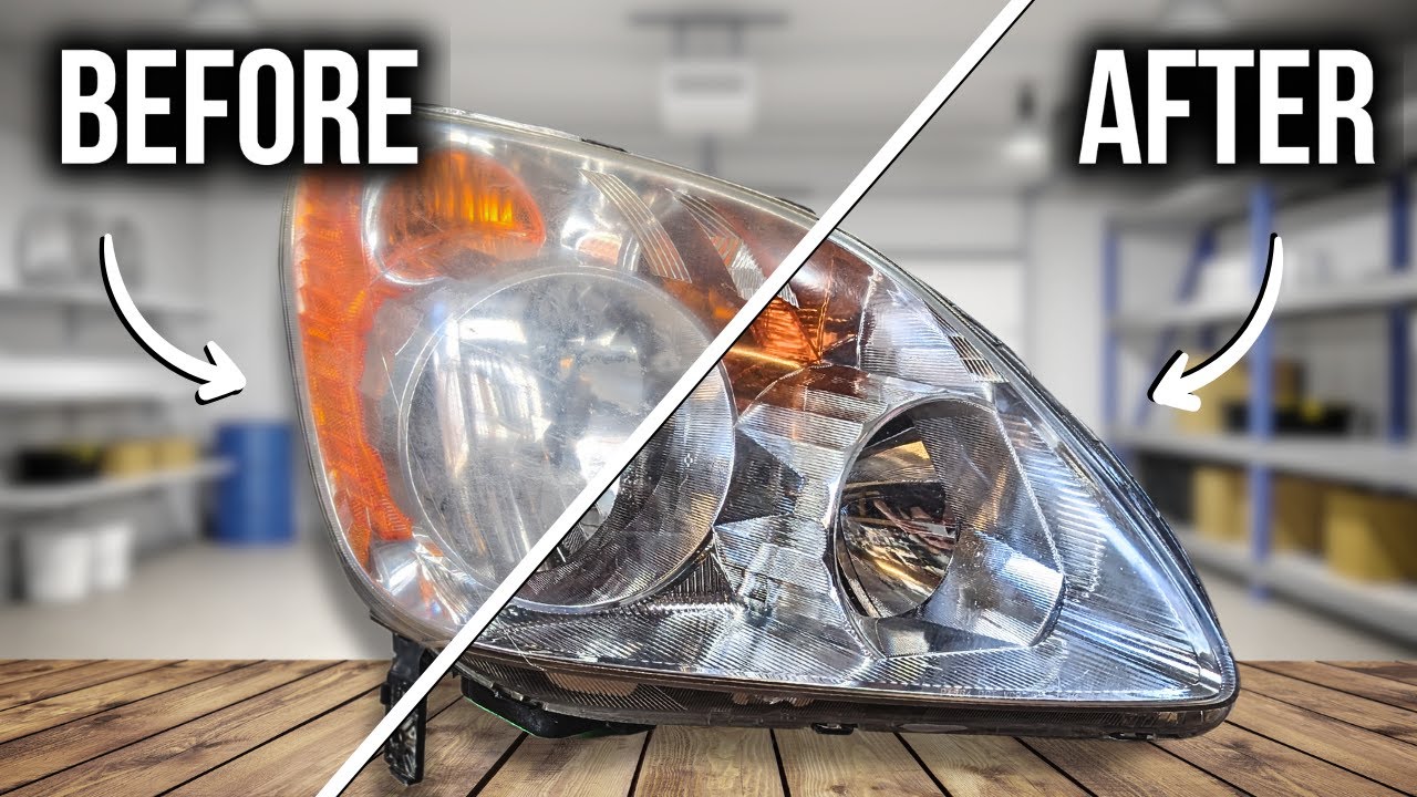 Fix Faded Headlights FAST—DIY Restoration in 1 Hour!