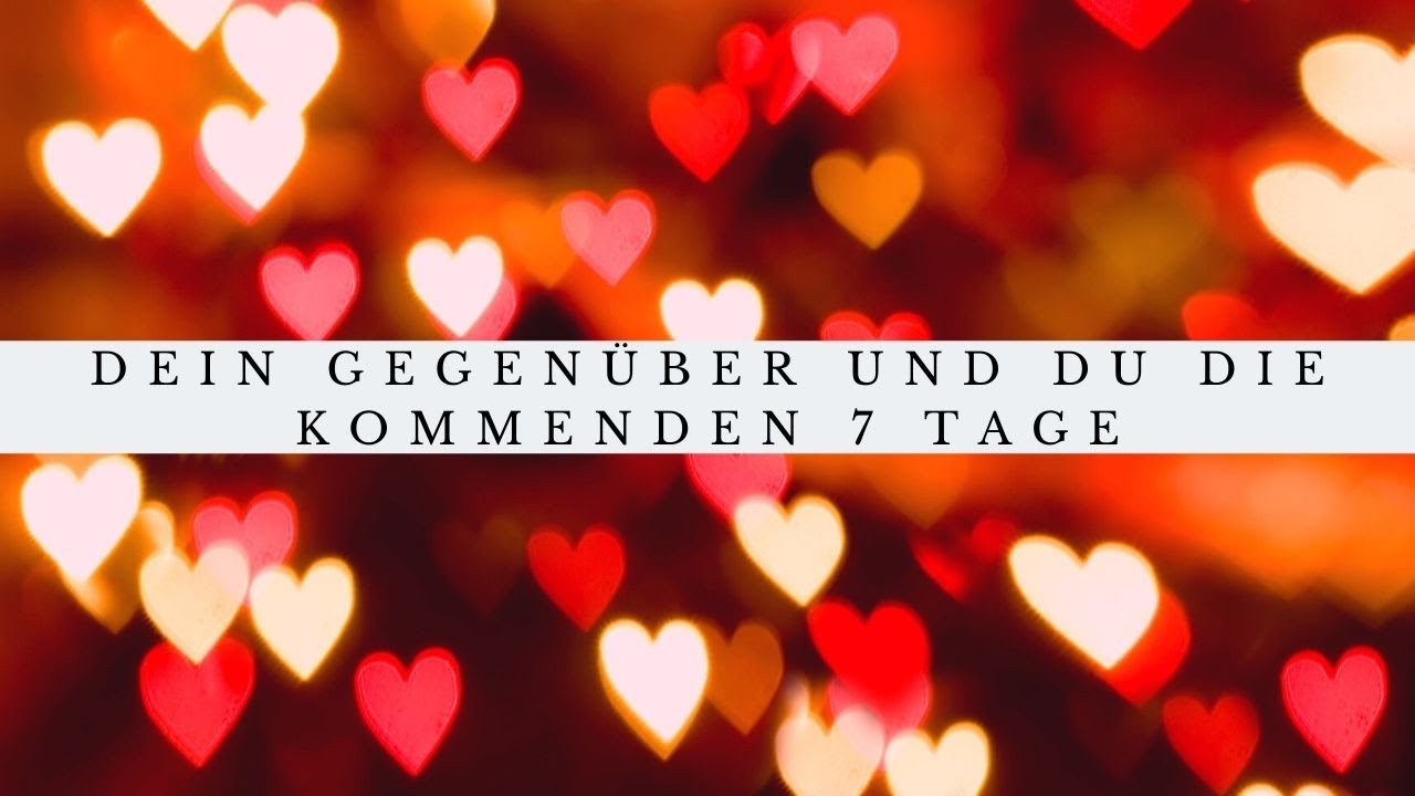 Liebe! Die kommenden 7 Tage | Zusammen ins Glück gehen | Erneuerung in eurer Verbindung