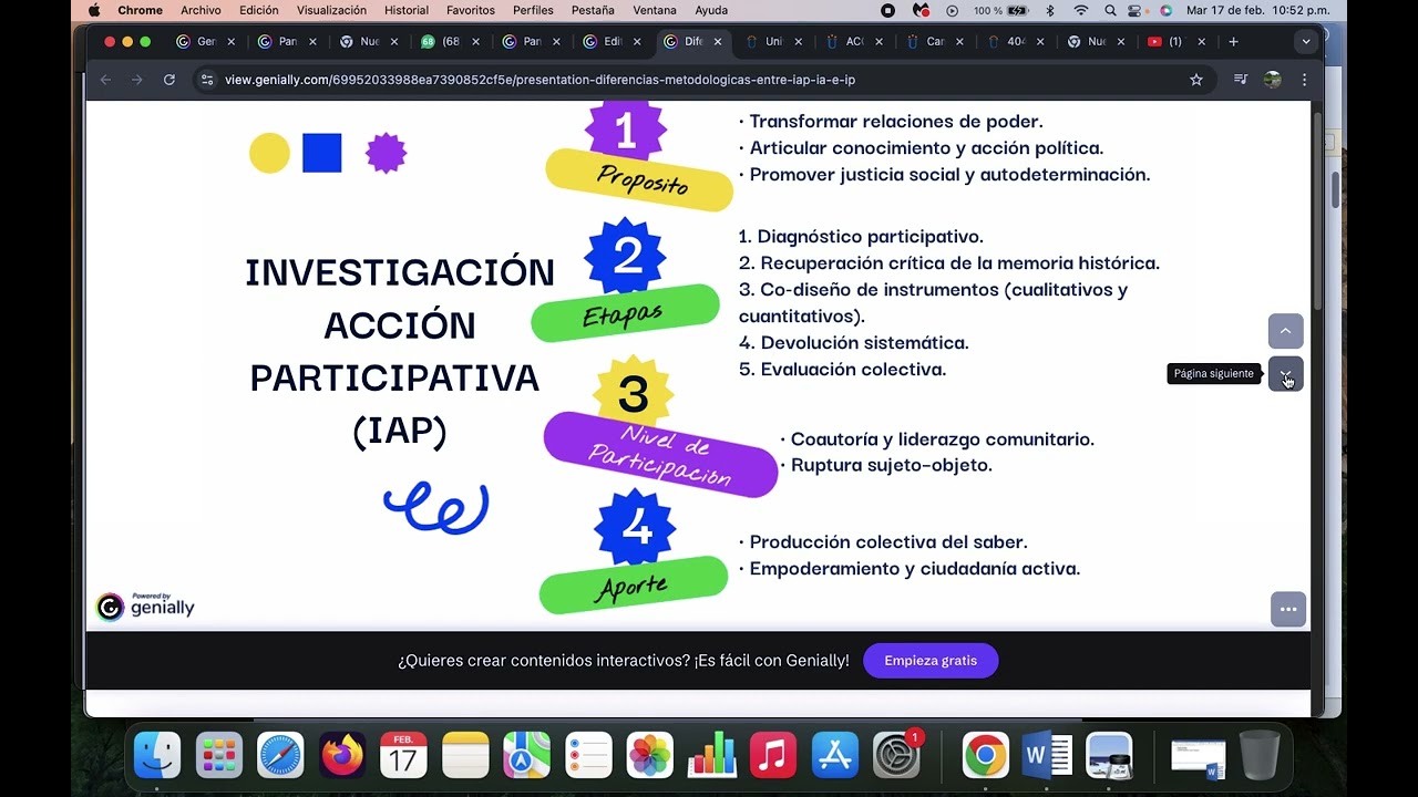 INVESTIGAR EN COMUNIDAD